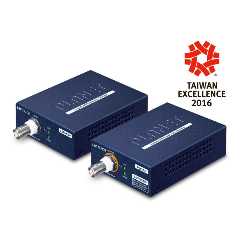 PLANET - 1-PORT Long Reach PoE Over - Ref. LRP-101C-KIT | APLIUM