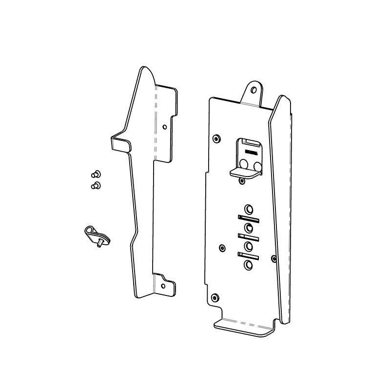 Metal FlexiPole Backplate for