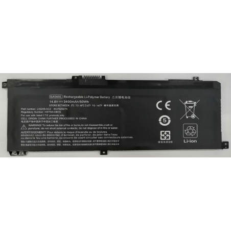 Laptop Battery for HP 50.32Wh