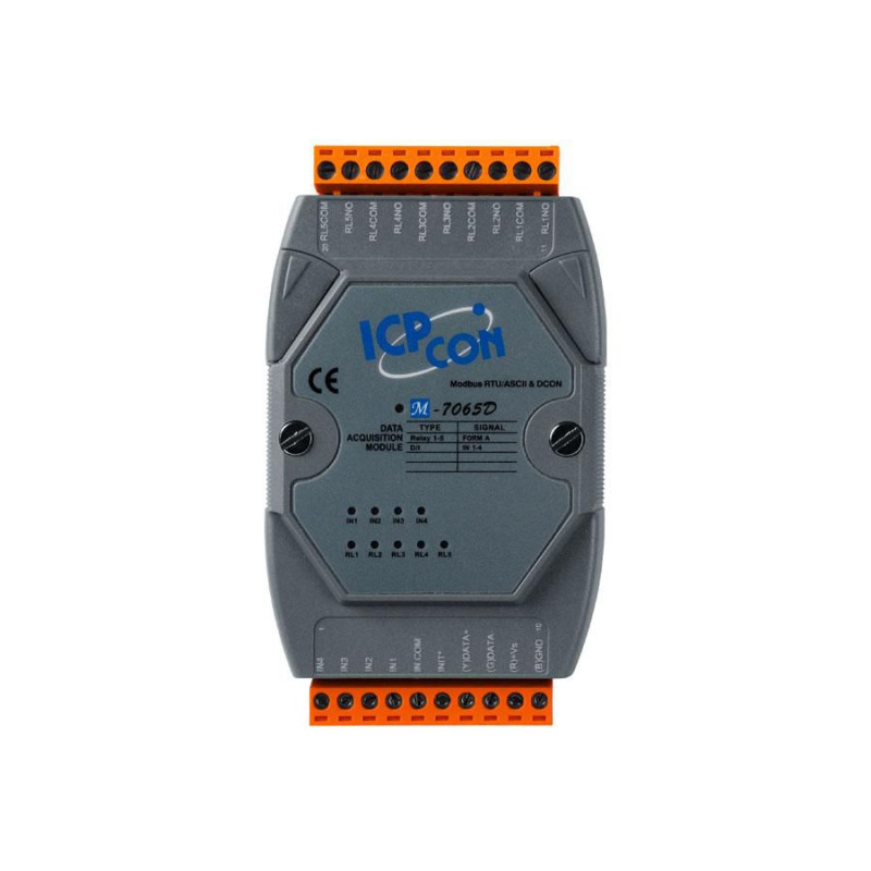 MODBUS, 8x DI, 3x RO, LED