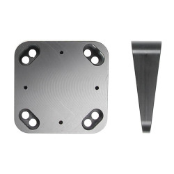 Mounting plate Angled