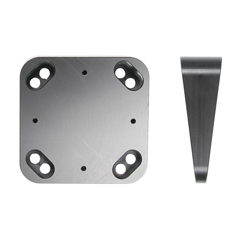 Mounting plate Angled