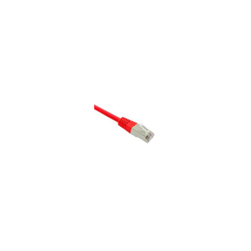 CAT6A S/FTP PATCH CABLE RED 2M