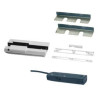 kit for mounting in glas doors