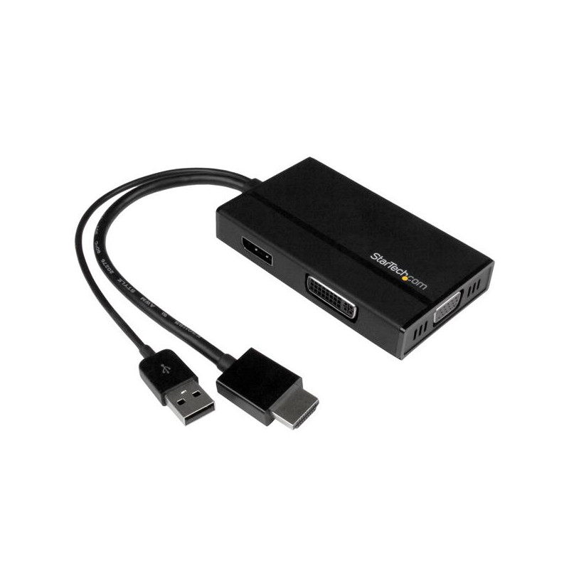 3-in-1 HDMI to DP VGA or DVI - 1920x1200