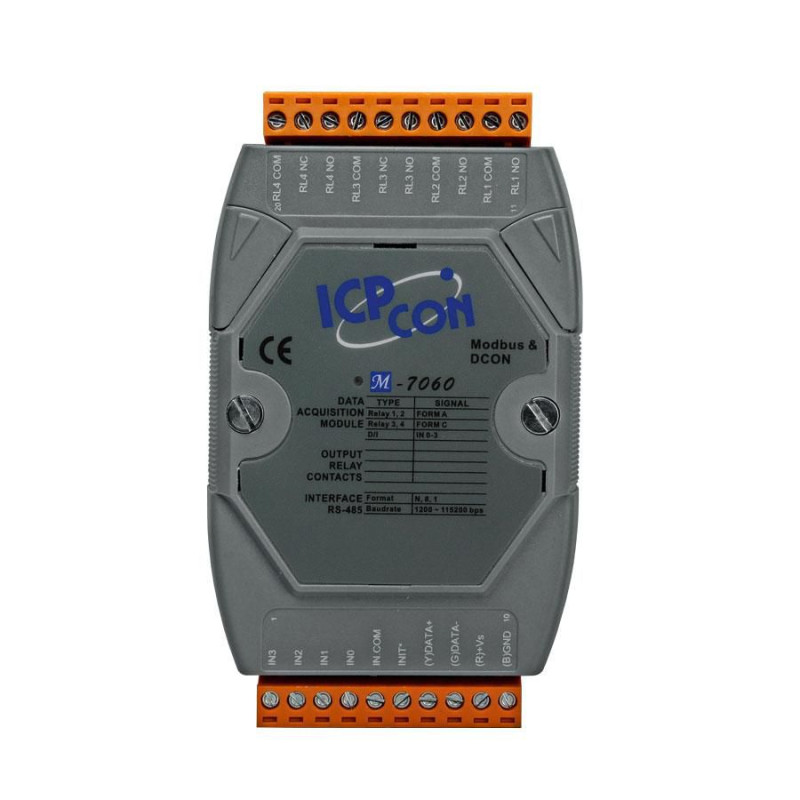 MODBUS, 4x DI, 4xRO