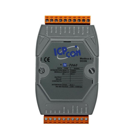 MODBUS, 4x DI, 4xRO
