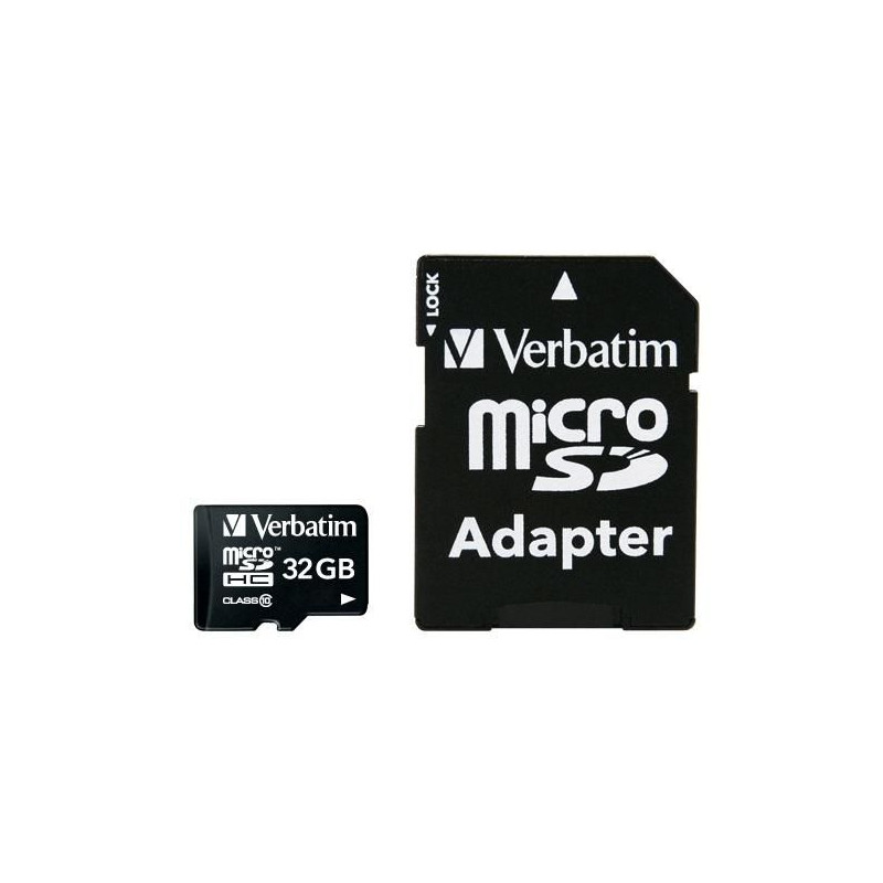 32 GB SD Micro (SDHC) Class 10