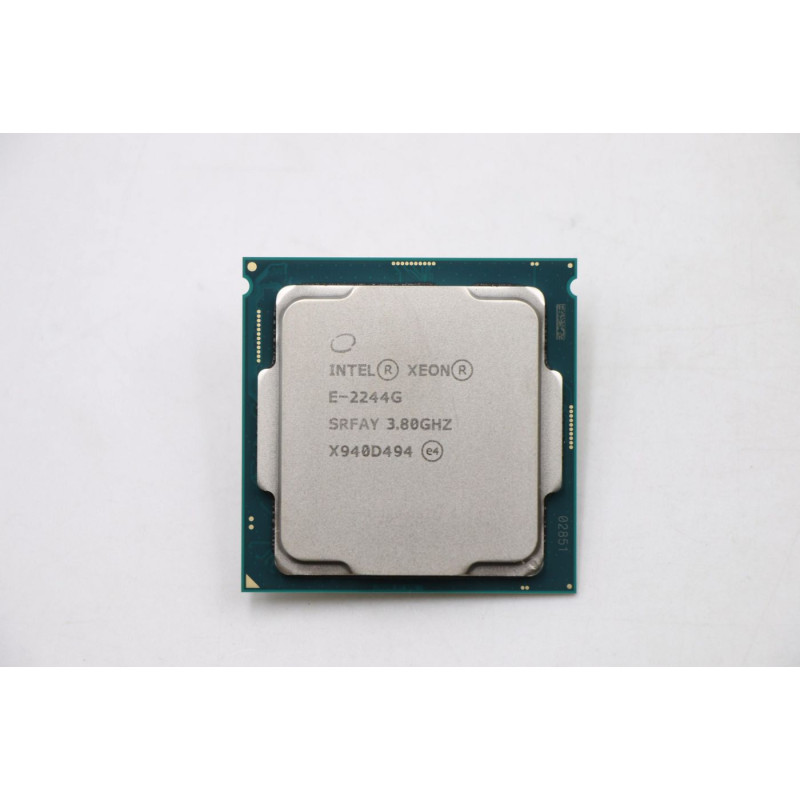 Intel Xeon E-2244G processor,