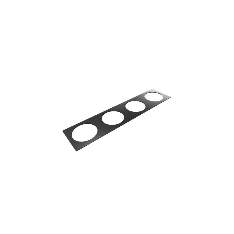 Powerdot 4-line Metal Frame,
