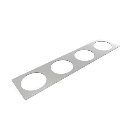 Powerdot 4-line Metal Frame,