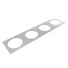 Powerdot 4-line Metal Frame,