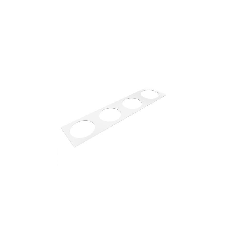 Powerdot 4-line Metal Frame,