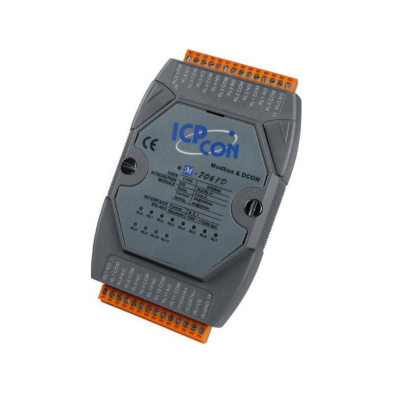 MODBUS, 12x RO, LED