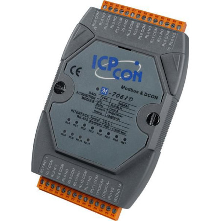 MODBUS, 12x RO, LED