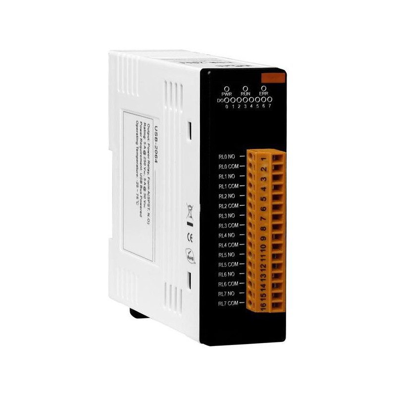 USB I/O MODULE, 8xRO POWER