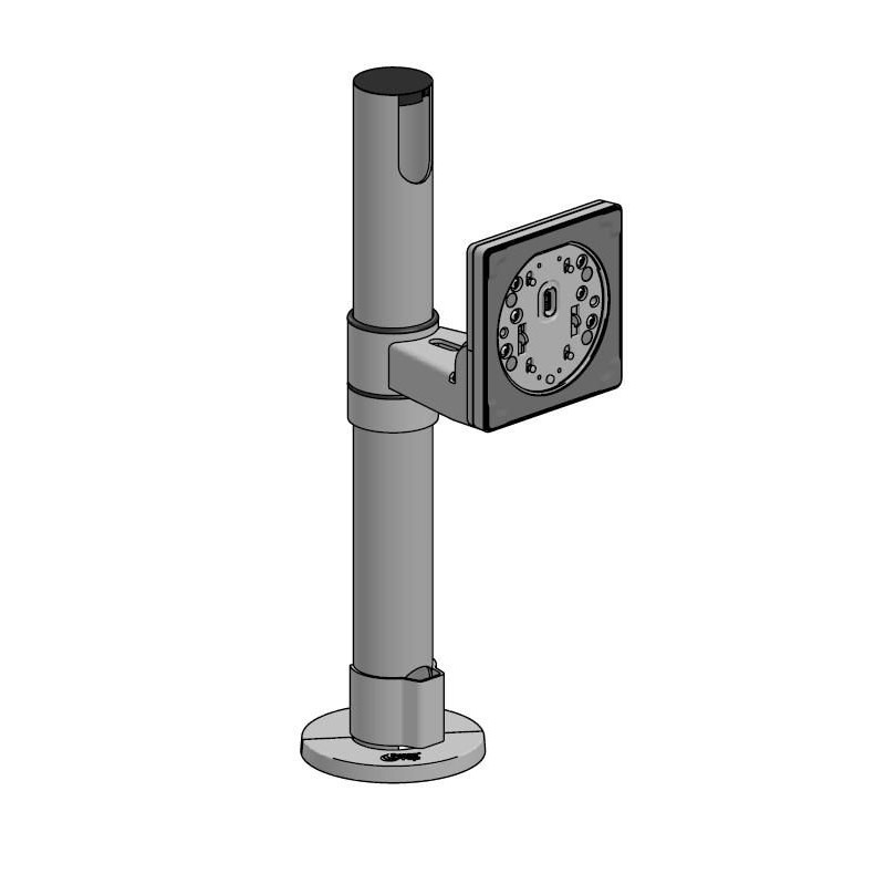 Pole mount solution for