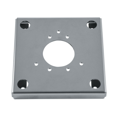Counter-plate in stainless