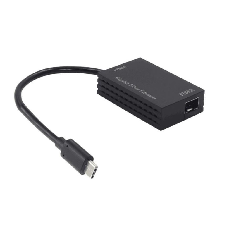 USB C - Gigabit Fiber Ethernet
