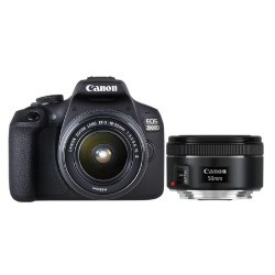 CAMERA EOS 2000D 18-55IS+50MM