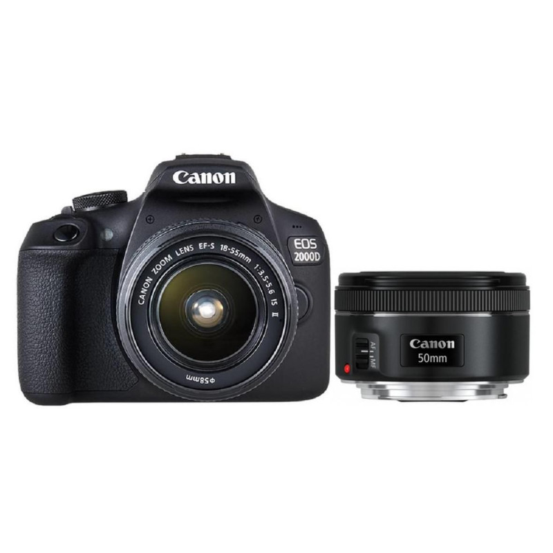 CAMERA EOS 2000D 18-55IS+50MM
