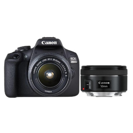 CAMERA EOS 2000D 18-55IS+50MM