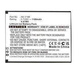 Battery 4.07Wh Li-ion 3.7V | APLIUM