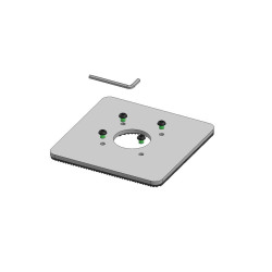 150x150mm Baseplate 5mm - | APLIUM