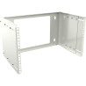 19" 6U Adjustable Depth Open
