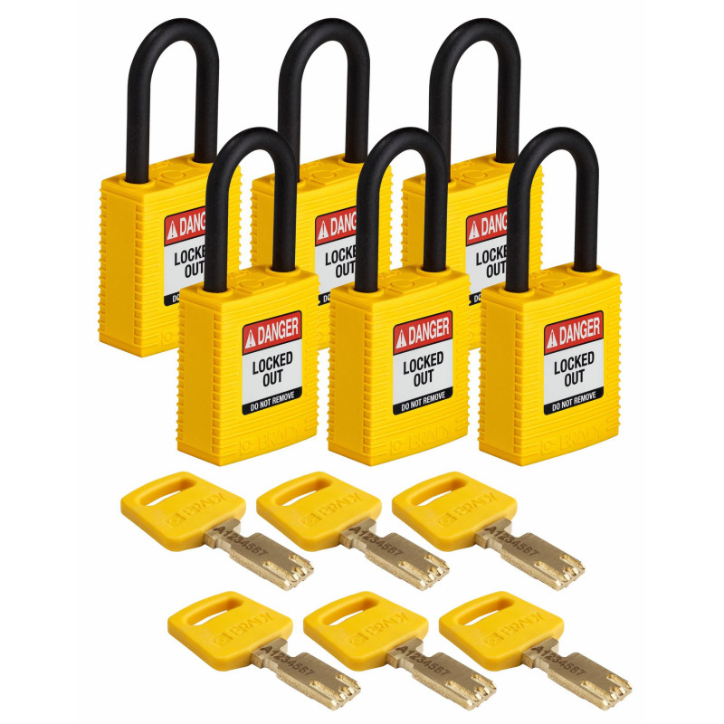 SafeKey Padlocks - Nylon