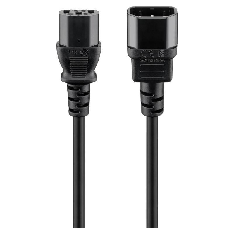 Power Cable Black 1.5 M Iec