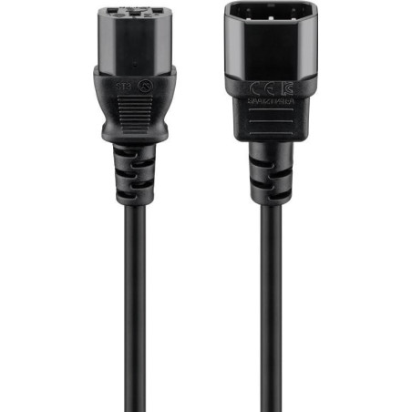 Power Cable Black 1.5 M Iec