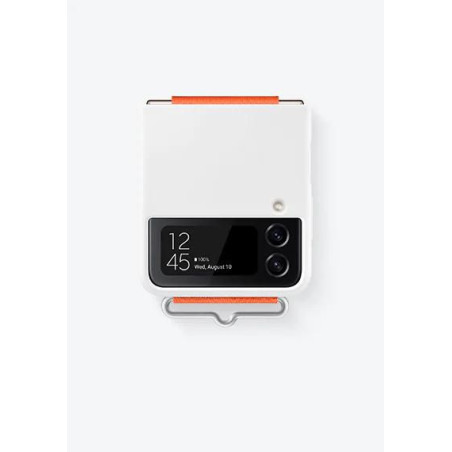 Flip4 White Silicone Cover