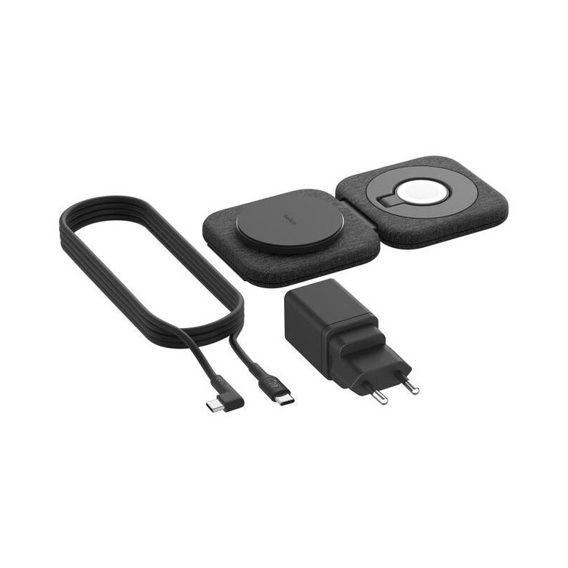 Belkin 2-in-1 - Base de carga inalámbrica + adaptador de corriente CA