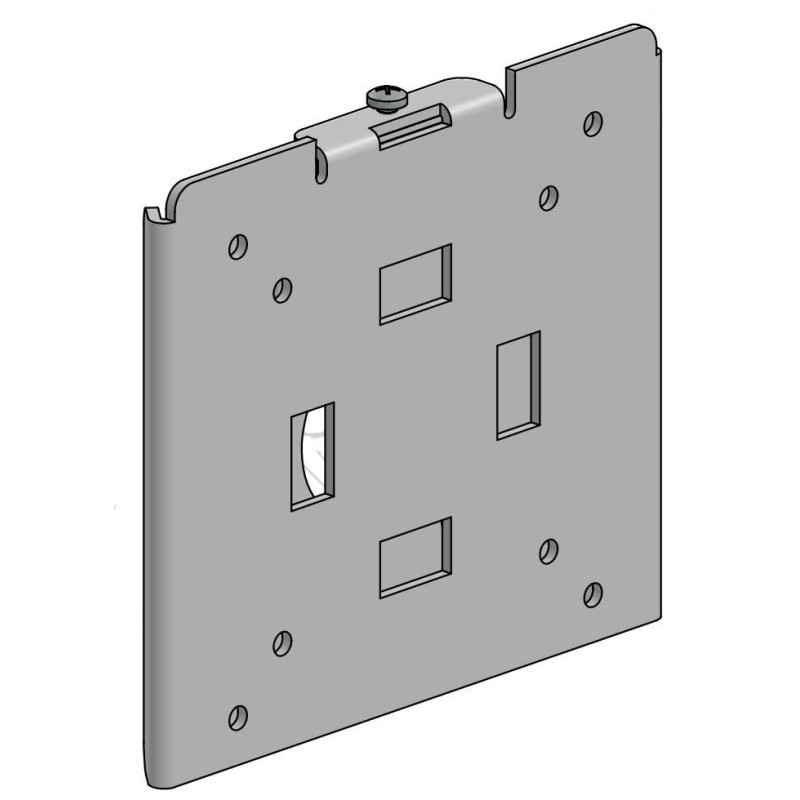 Flush wall mount, i-Frame