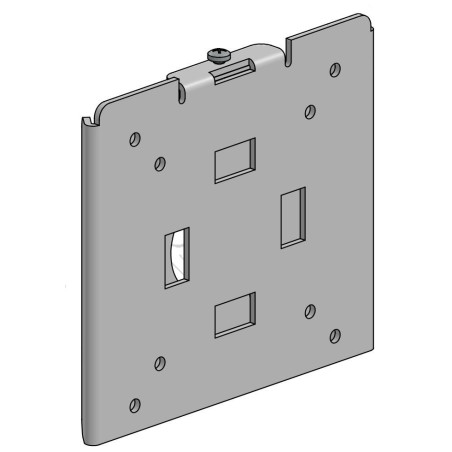 Flush wall mount, i-Frame
