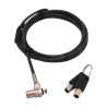 Security Cable T-lock Ultra Slim V2 Masterkeyed 3X7MM Slot | APLIUM