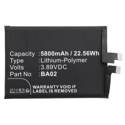 Battery 22.56Wh 3.89V 5800mAh | APLIUM