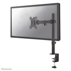 Neomounts Desk Mount 2 Pivots (CLAMP/GROMMET) Black 13-32IN | APLIUM