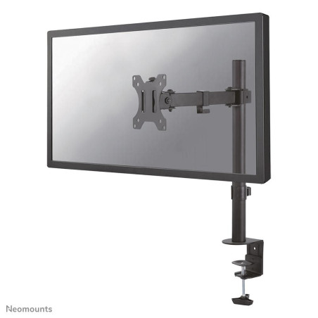 Neomounts Desk Mount 2 Pivots (CLAMP/GROMMET) Black 13-32IN | APLIUM