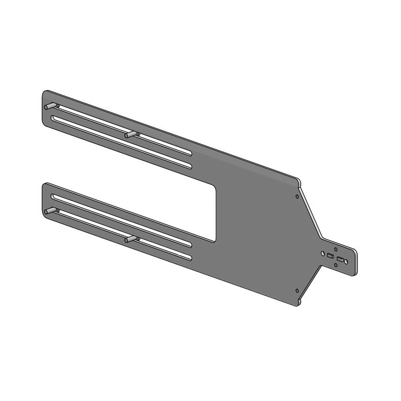 Kiosk straight bracket
