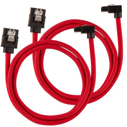 Sata Cable 0.6 M Black, Red