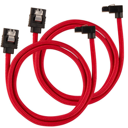 Sata Cable 0.6 M Black, Red