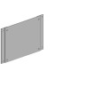 Kiosk blanking plate