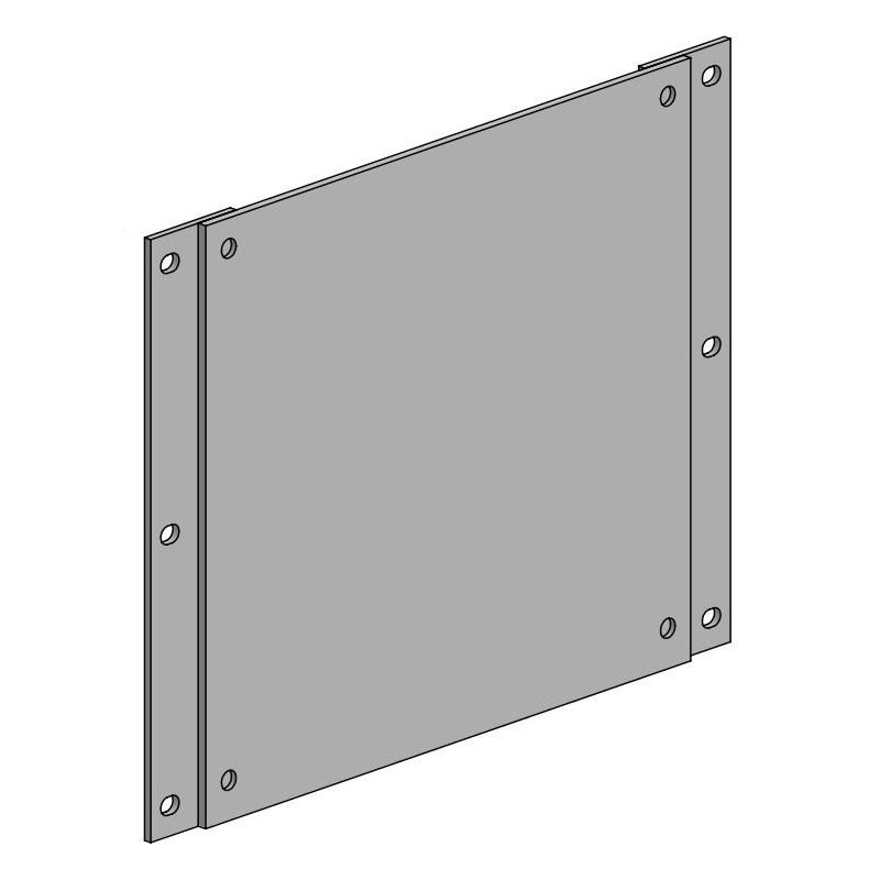 Kiosk blanking plate