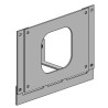 Kiosk bracket and coverplate