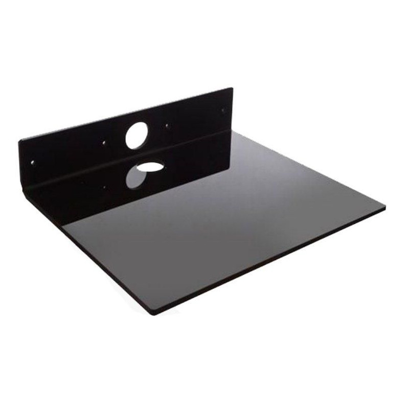 Codec shelf, Black 8 mm acryl