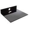 Codec shelf, Black 8 mm acryl