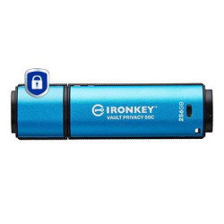 256GB Usb-c Ironkey Vault P 50C AES-256 Encrypted Fips 197 | APLIUM