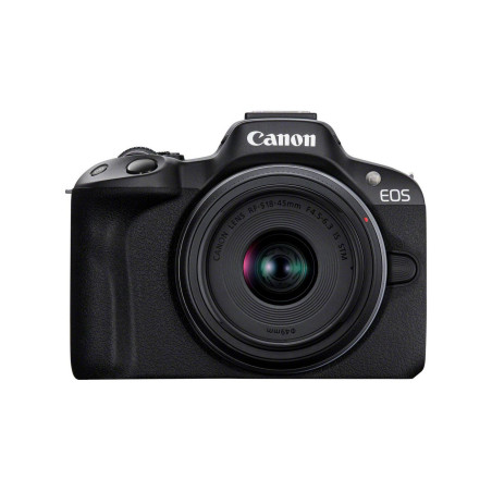 Eos R50, Black + Rf-S 18-45Mm | APLIUM